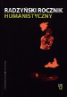 Radzyński Rocznik Humanistyczny T. 12 (2014)