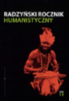 Radzyński Rocznik Humanistyczny T. 13 (2015)