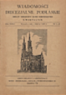 Wiadomości Diecezjalne Podlaskie R. 31 (1962) nr 1-3
