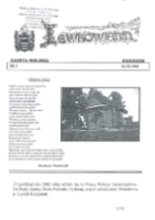 Lewkowianin : gazeta wiejska R. 1, Nr 3 (2002)