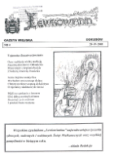 Lewkowianin : gazeta wiejska R. 2, Nr 4 (2003)