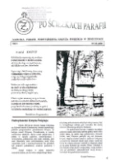 Po ścieżkach parafii : gazetka parafii Podwyższenia Krzyża Świętego w Żeszczynce R. 1, Nr 3 (2001)