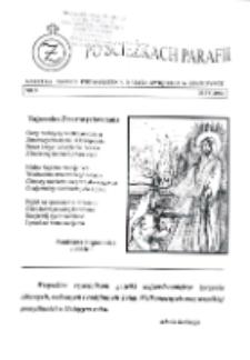 Po ścieżkach parafii : gazetka parafii Podwyższenia Krzyża Świętego w Żeszczynce R. 3, Nr 9 (2003)