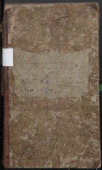 Księga Akt Urzędnika Stanu Cywilnego Gminy Bialskiej Obrządku Łacińskiego do zapisywania urodzin i zejść w 1825 r.