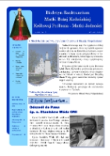 Biuletyn Sanktuarium Matki Bożej Kodeńskiej Królowej Podlasia Matki Jedności R. 4 (2013) nr 2 (19)