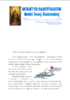 Biuletyn Sanktuarium Matki Bożej Kodeńskiej R. 6 (2015) nr 1 (31)
