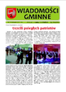 Wiadomości Gminne : miesięcznik gminy Biała Podlaska R. 17 (2015) nr 11