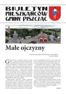 Biuletyn Mieszkańców Gminy Piszczac R. 1 (2016) nr 1