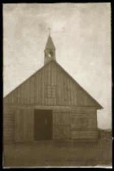 Początki budowy kościoła św. Elżbiety Węgierskiej w Konstantynowie - drewniana kaplica