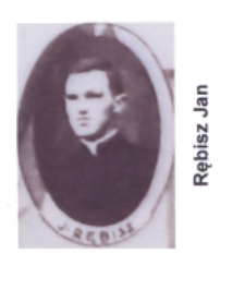 Ks.Jan Rębisz wikariusz parafii św. Elżbiety Węgierskiej w Konstantynowie w latach 1942-1943