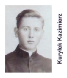 Ks. Kazimierz Kuryłek wikariusz parafii św. Elżbiety Węgierskiej w Konstantynowie w latach 1953-1954