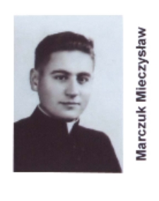 Ks. Mieczysław Marczuk wikariusz parafii św. Elżbiety Węgierskiej w Konstantynowie w latach 1956-1958