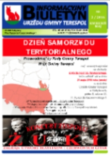 Biuletyn Informacyjny Urzędu Gminy w Terespolu R. 25 (2016) nr 3
